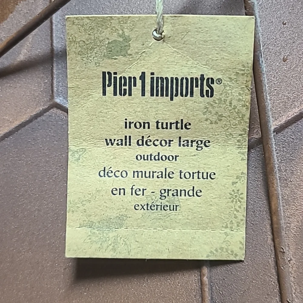 Turtle, Metal, wall decor - Picture 2 of 5